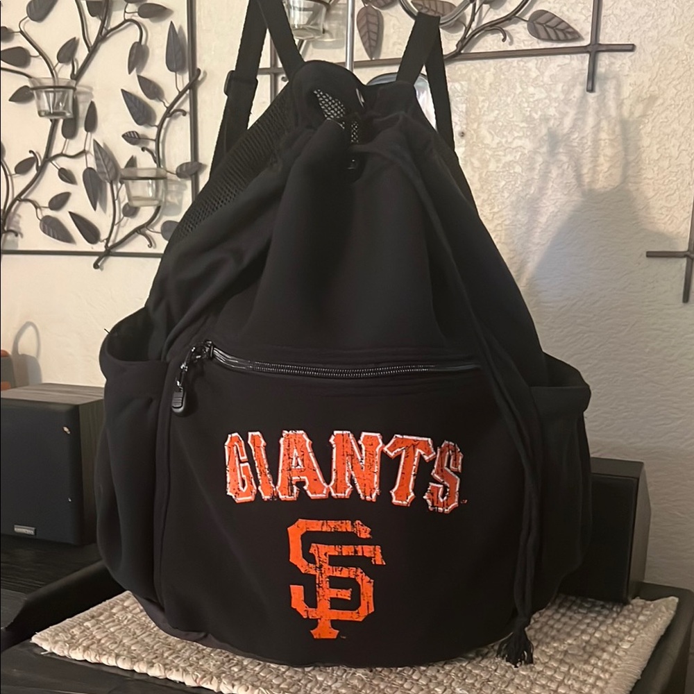 Black and Orange Backpack